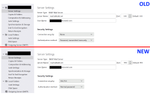 Old & New TB Settings