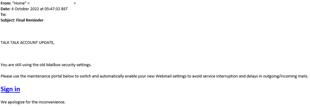 example-of-phishing-email-with-Final-Reminder-in-subject-4th
