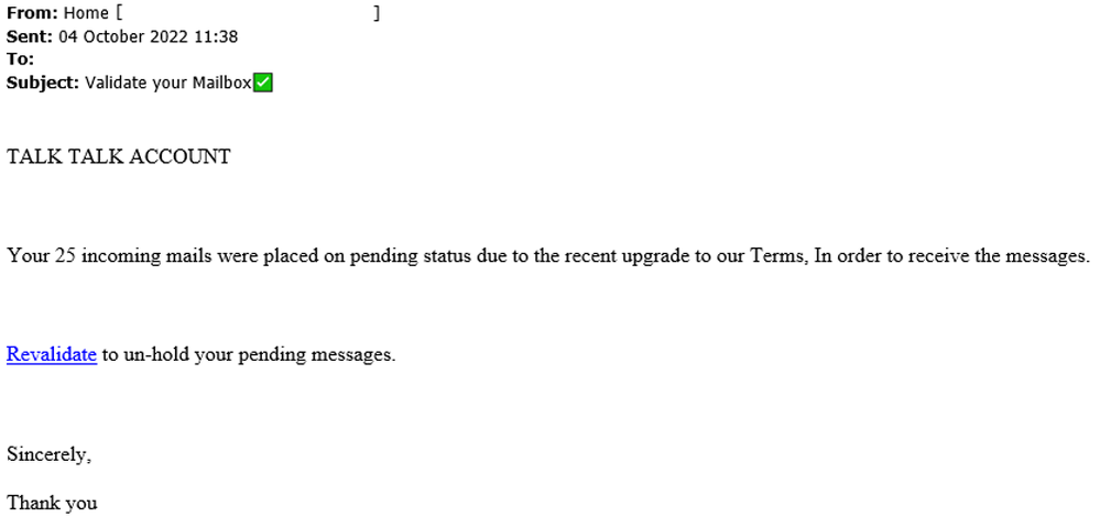 example-of-phishing-email-with-Validate-Your-Mailbox-in-subject