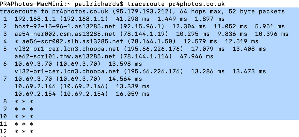 Traceroute