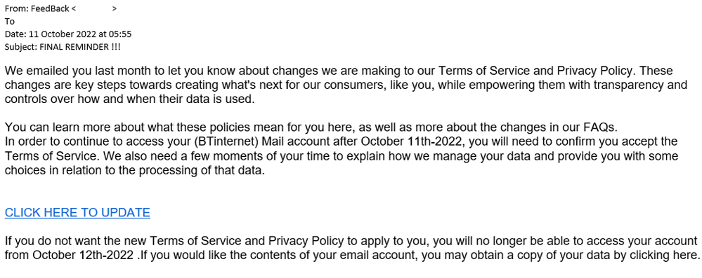 example-of-phishing-email-with-FINAL-REMINDER-in-subject