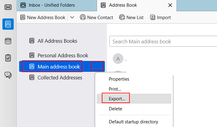 Export AB