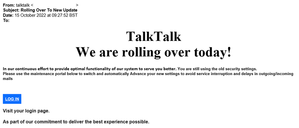 example-of-phishing-email-with-Rolling-Over-To-New-Update-in-subject