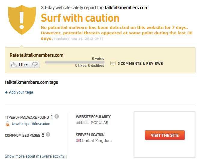 Threats seem to have been removed since my first report