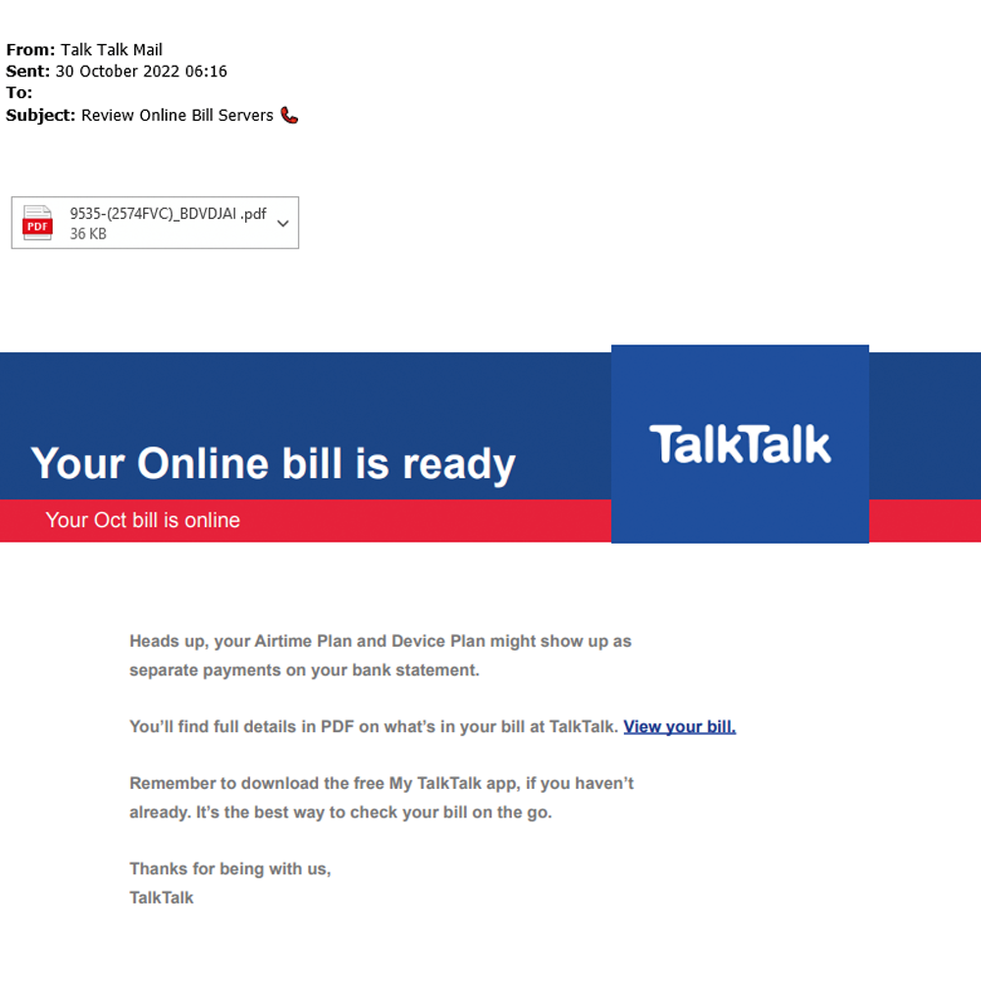 example-of-phishing-email-with-Review-Online-Bill-Servers-in-subject