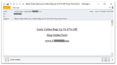 example-of-a-phishing-Email-pretending-to-be-from-Louis-Vuitton