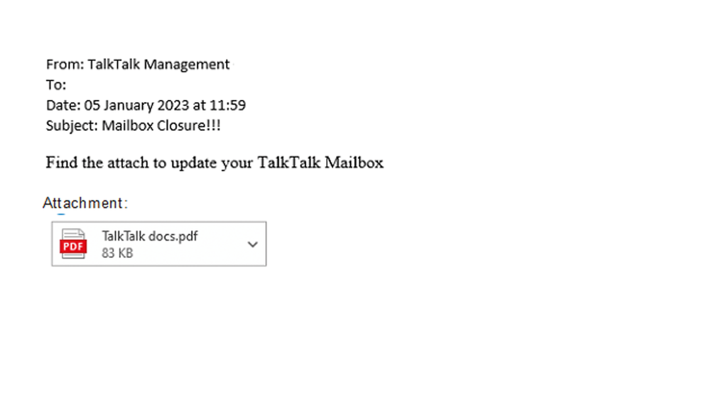 example-of-phishing-email-with-Mailbox-Closure!!!-in-subject