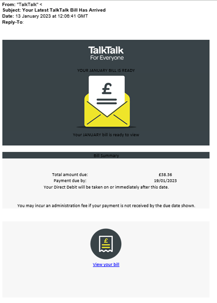 example-of-phishing-email-with-Your-Latest-TalkTalk-Bill-Has-Arrived-in-subject