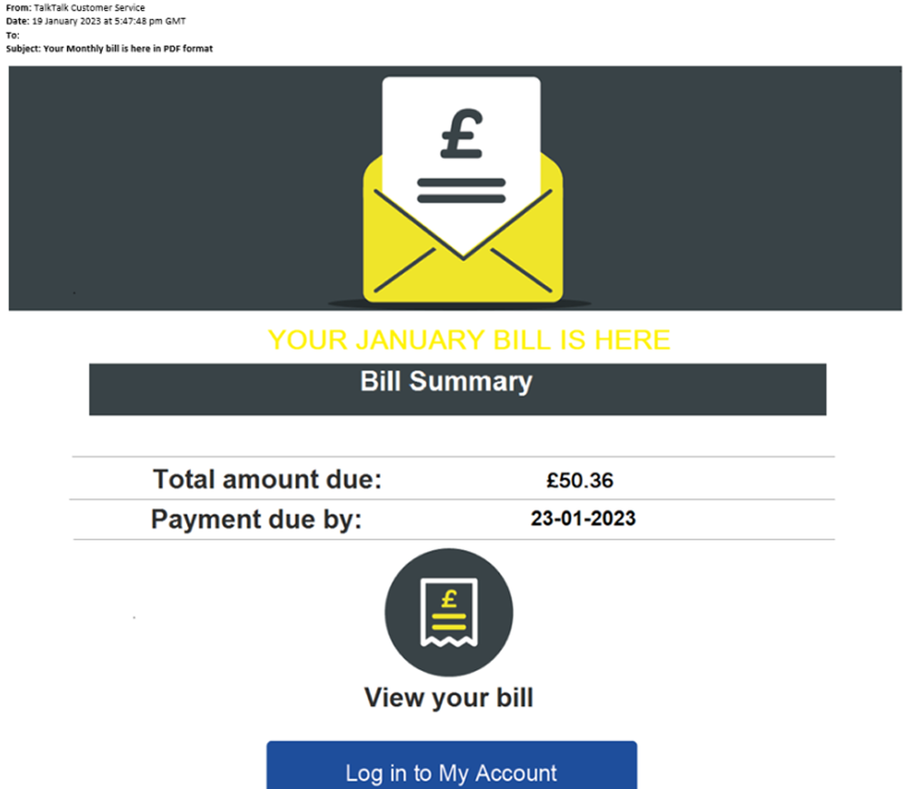 example-of-phishing-email-with-Your-Monthly-bill-is-here-in-PDF-formatin-subject