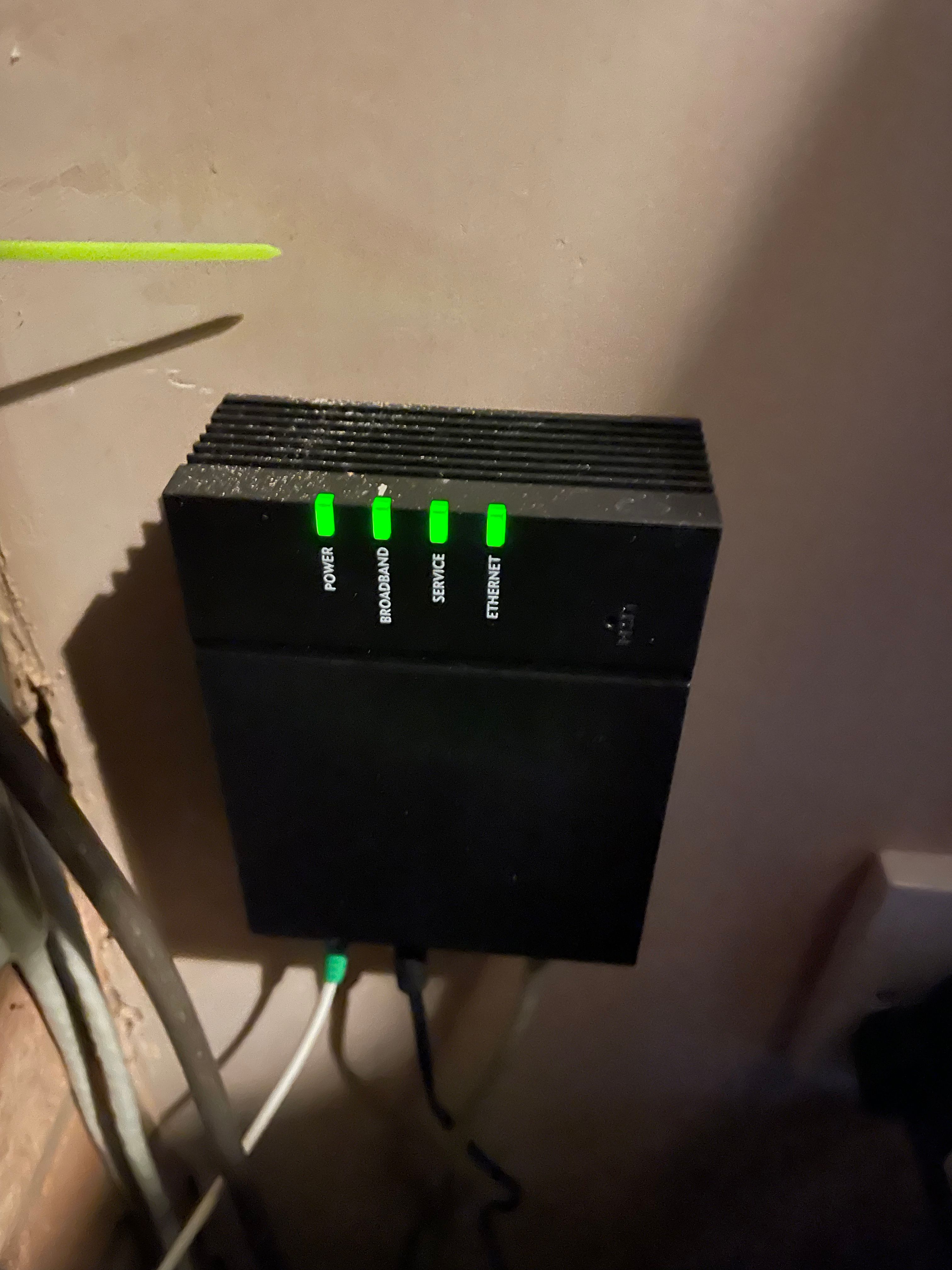 4 Lights on Modem, No Connection TalkTalk Help & Support