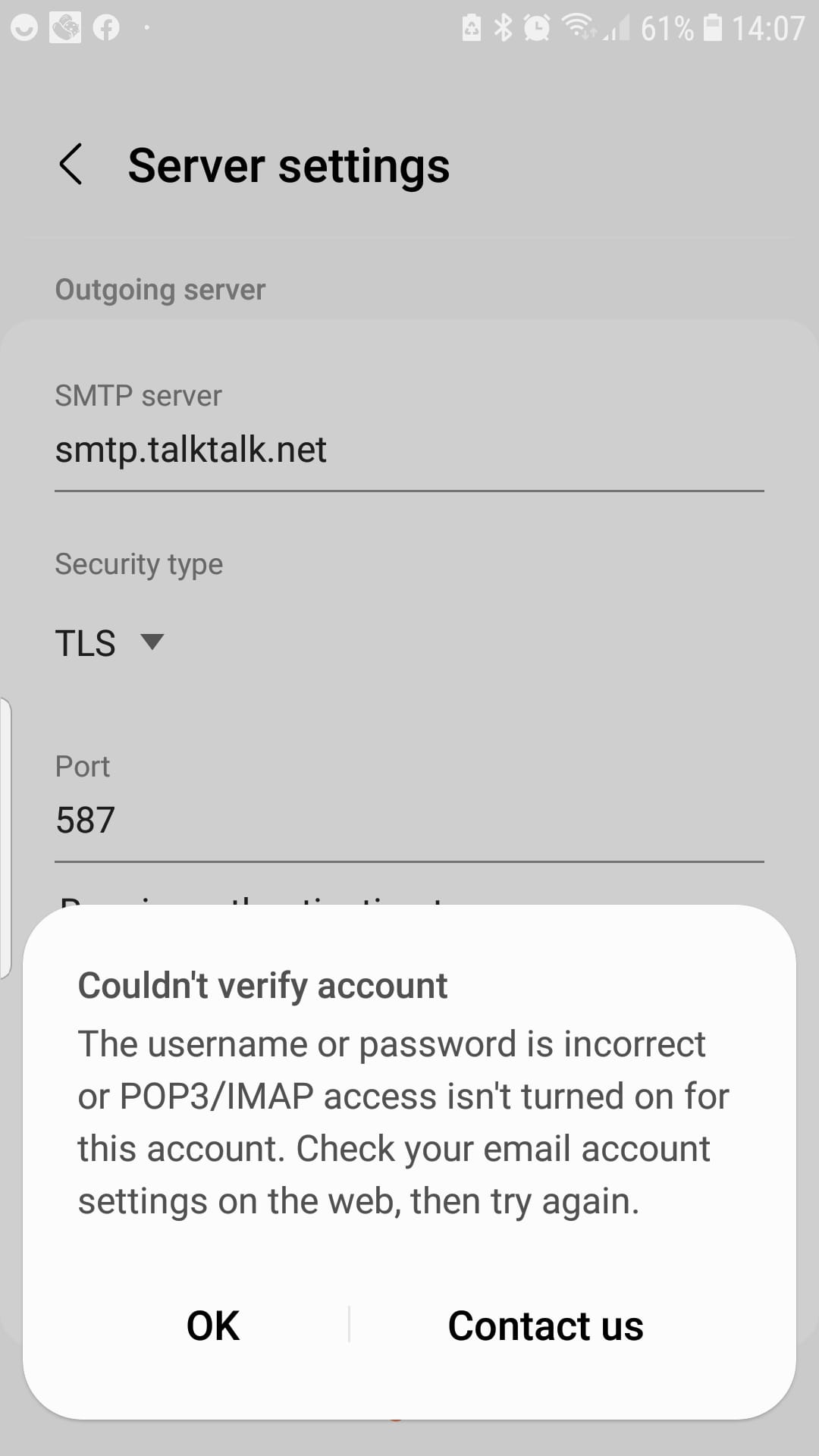 Reconnecting Mail to Phone TalkTalk Help Support