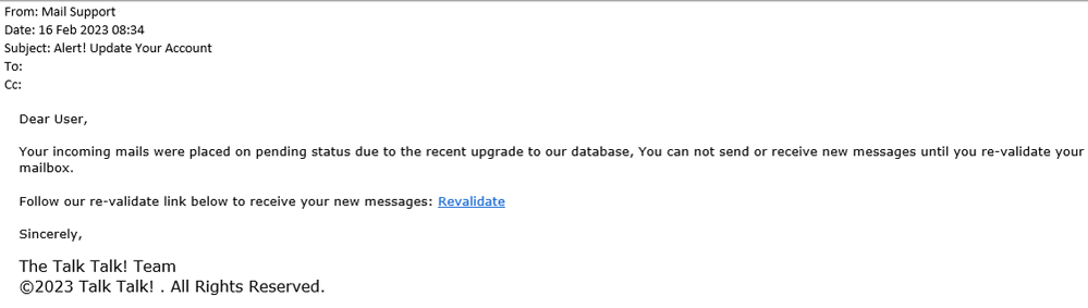 example-of-phishing-email-with-Alert-Update-Your-Account!-in-subject