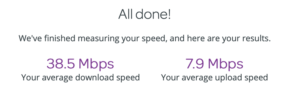 Speed Test