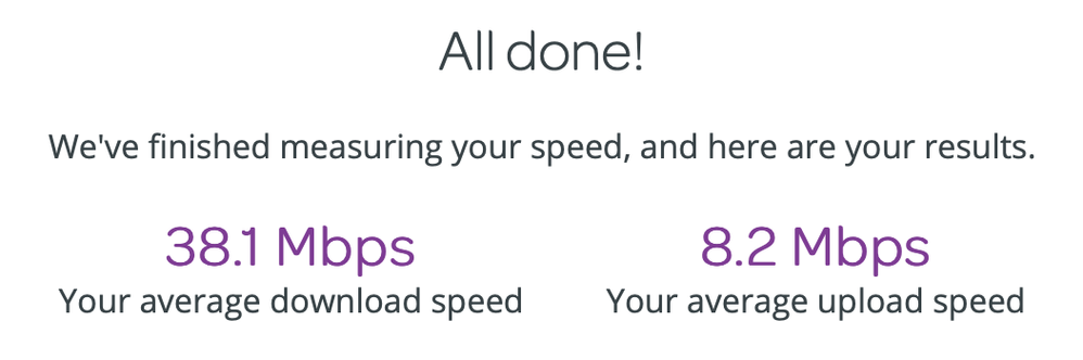Speed Test