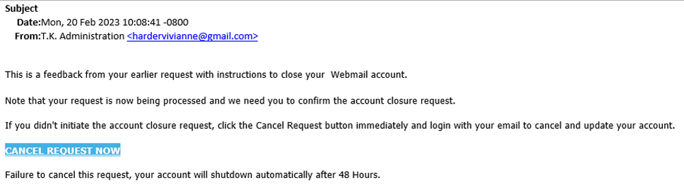 example-of-phishing-email-with-Account-Cancel-in-subject