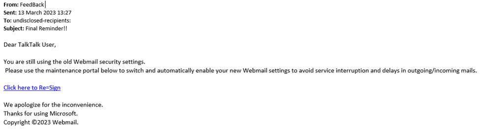 example-of-phishing-email-with-Final-Reminder!!-in-subject