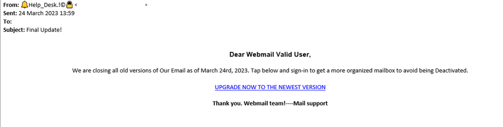 example-of-phishing-email-with-Final-Update!-in-subject