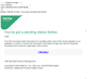 example-of-phishing-email-with-TalkTalk-Act-Now-You've-got-a-pending-status-Notice-in-subject