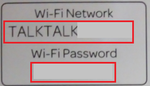Network name & password