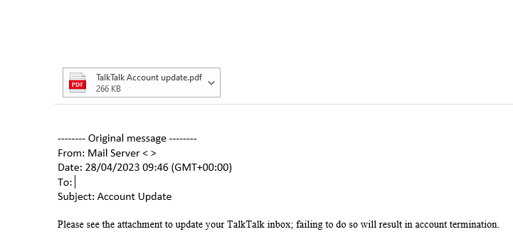 example-of-phishing-email-with-Account-Update-in-subject28th