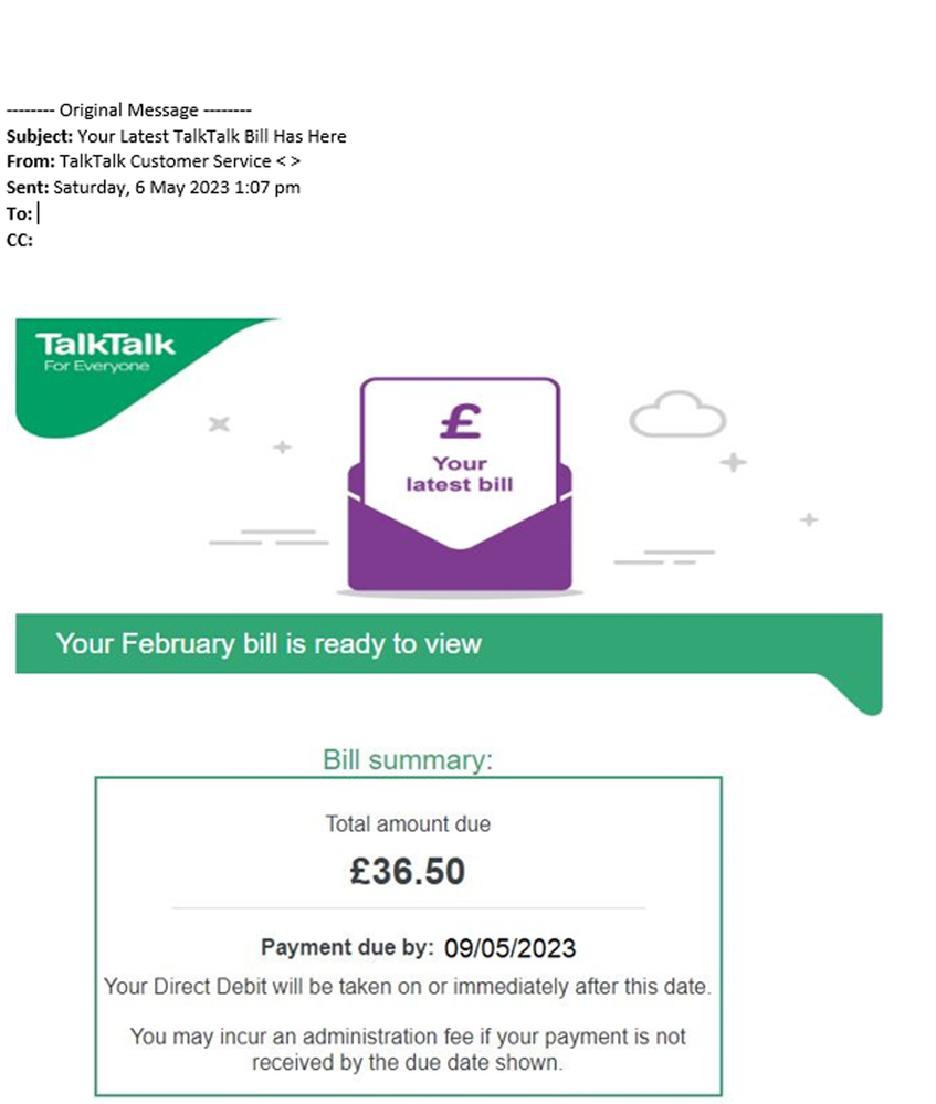 example-of-phishing-email-with-Your-Latest-TalkTalk-Bill-Has-Here-in-subject9th.png