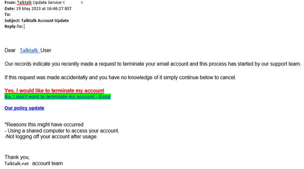 example-of-phishing-email-with-TalkTalk-Account-Update-in-subject