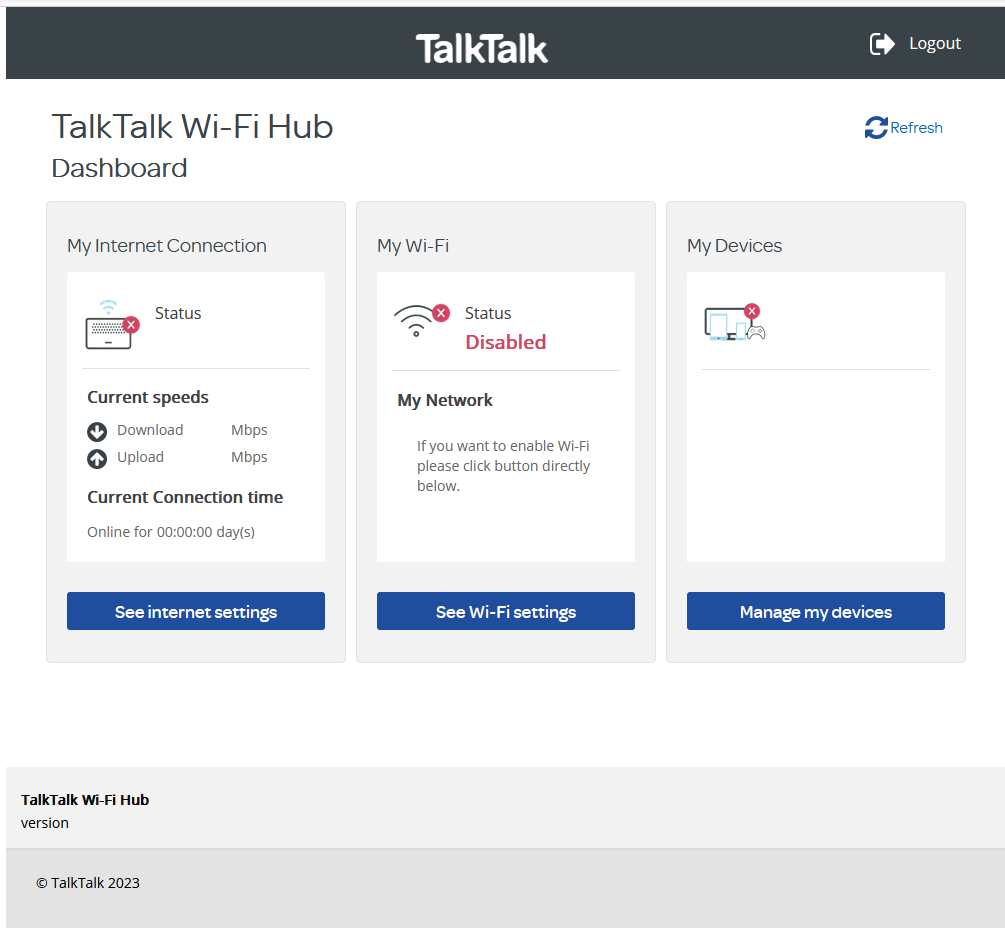 ports on new router stopped working TalkTalk Help & Support