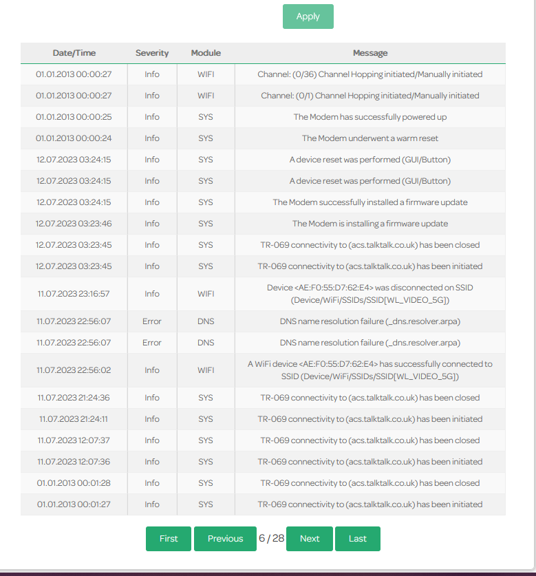 ports on new router stopped working TalkTalk Help & Support