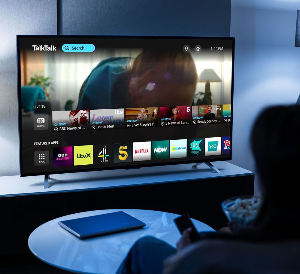 Standard Features on the TV Hub