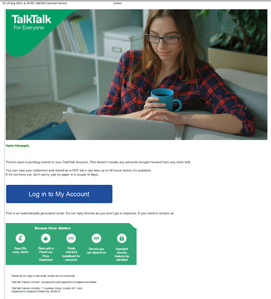 example-of-phishing-email-with-Your-Latest-TalkTalk-Bill-Has-Arrived-in-subject