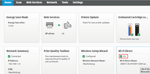 Printer home page