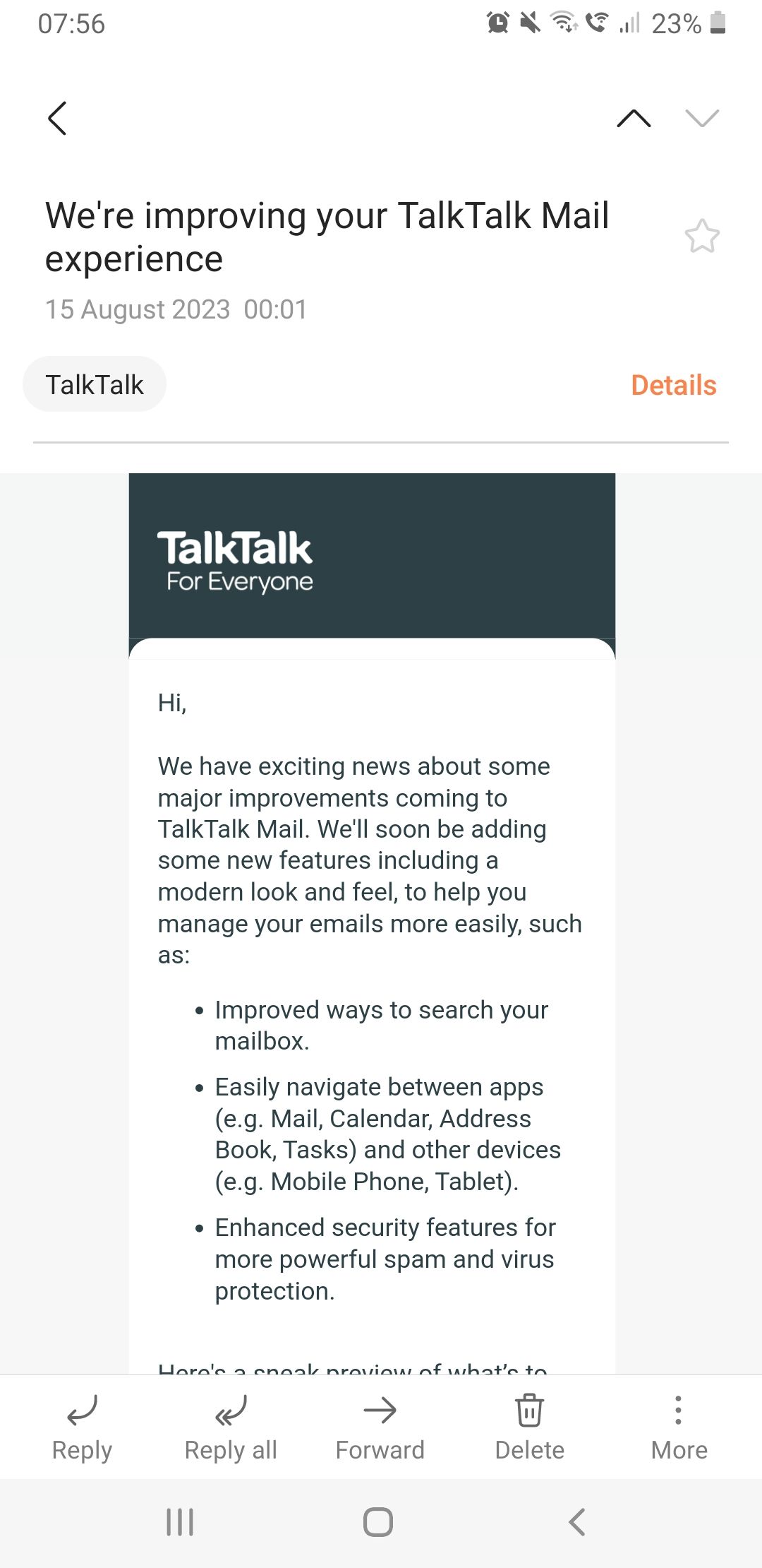 Genuine Email Address Used By TalkTalk? - TalkTalk Help & Support