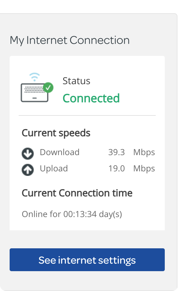 speed is low