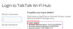 Router model number