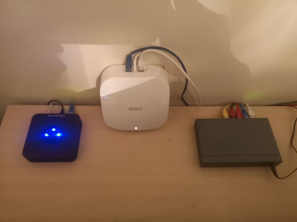 Eero with VOIP and Switch