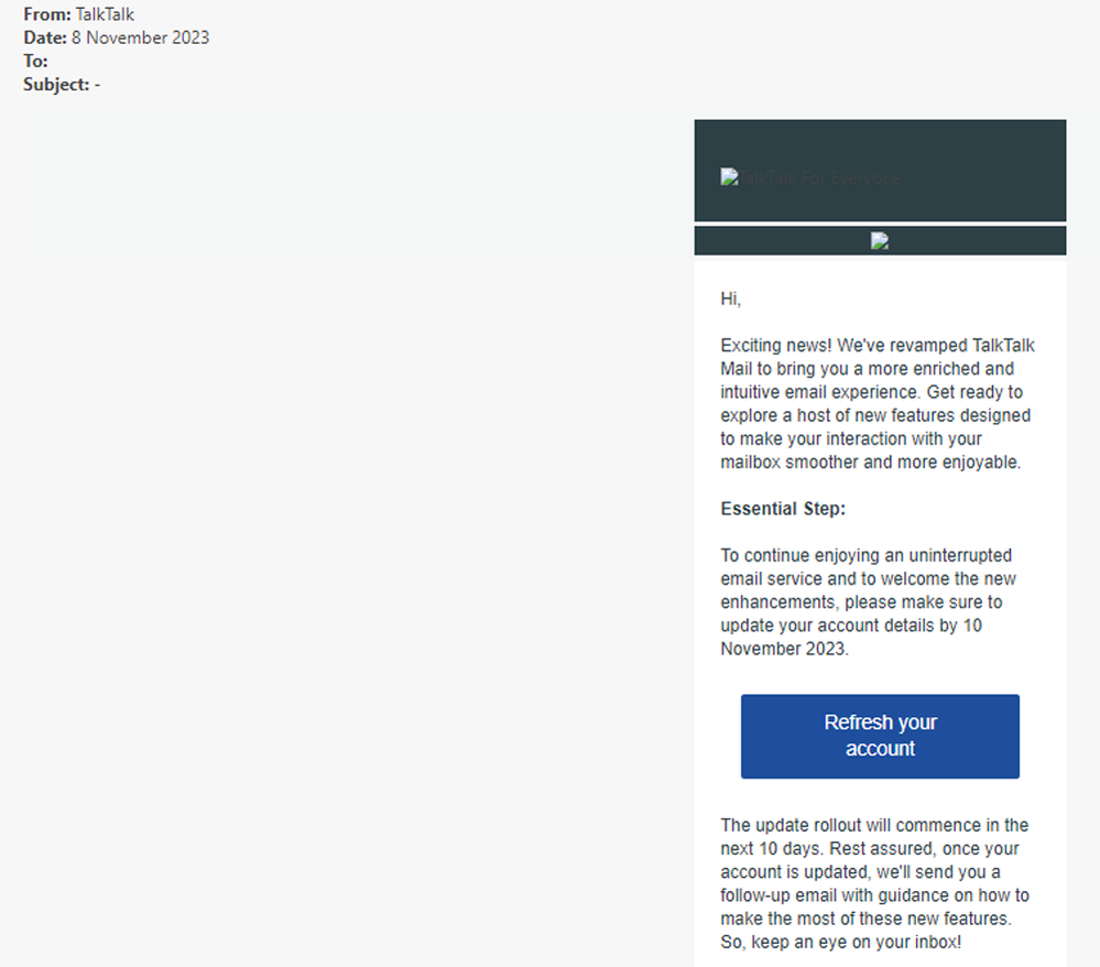 example-of-phishing-email-with-Refresh-Your-Account-in-subject
