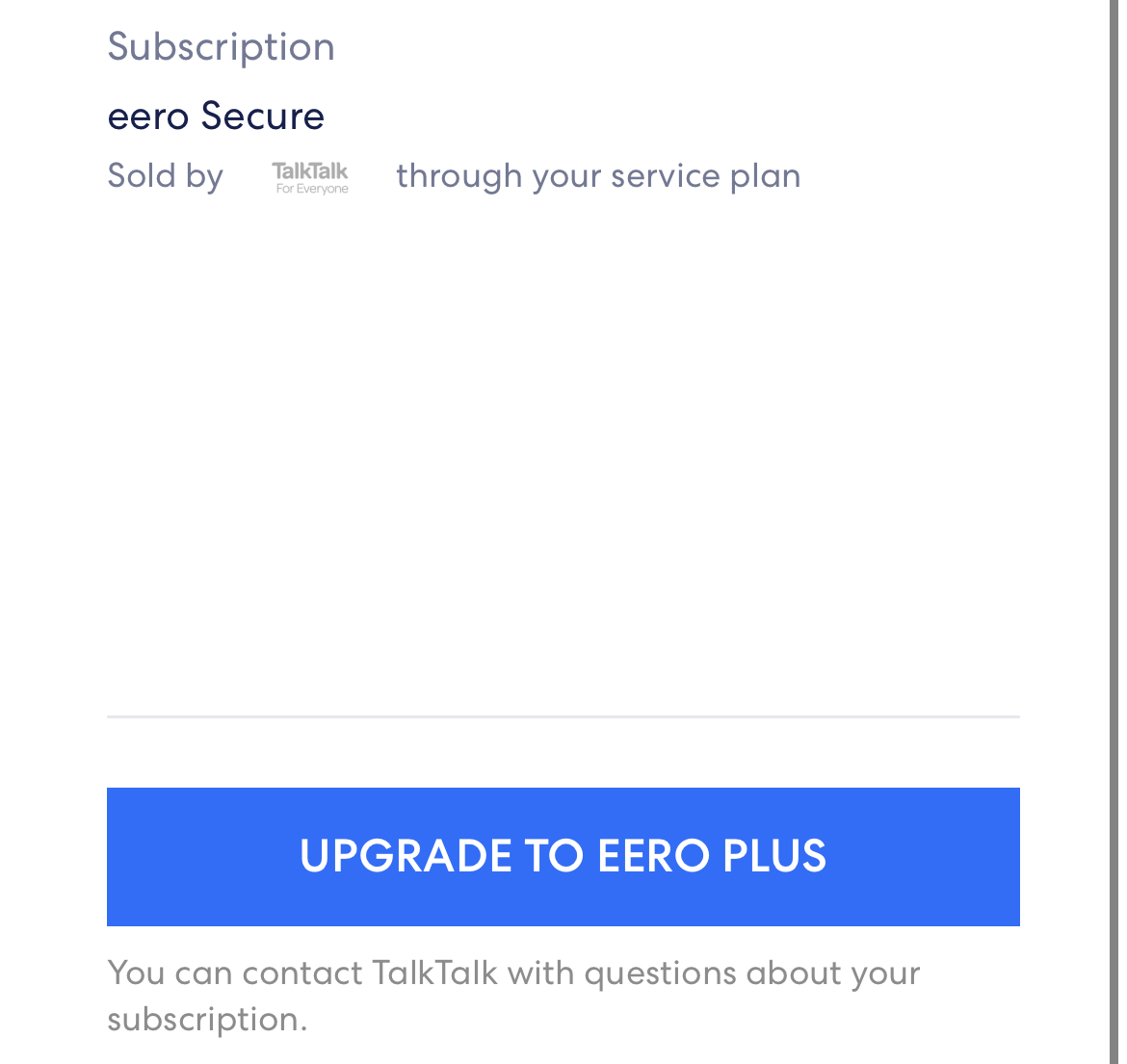 Eero 6 pro, accessing advanced features Page 2 TalkTalk Help & Support
