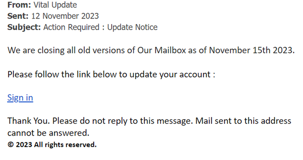 example-of-phishing-email-with-Action-Required-Update-Notice--in-subject