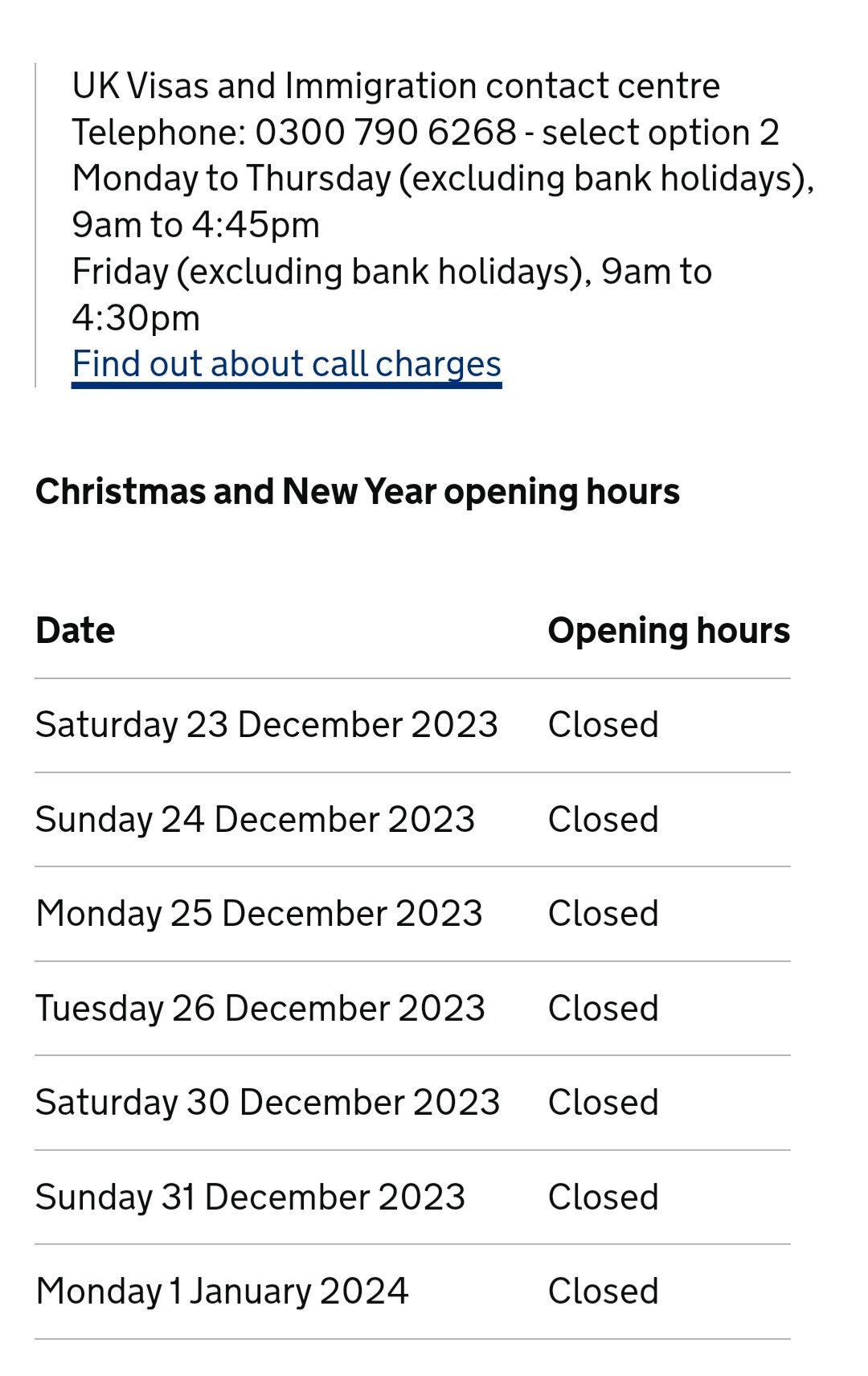 Cost to call the Home Office enquiries line TalkTalk Help & Support