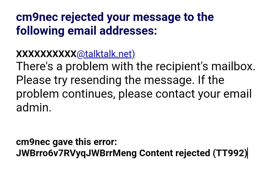 Not receiving some emails - Page 3 - TalkTalk Help & Support