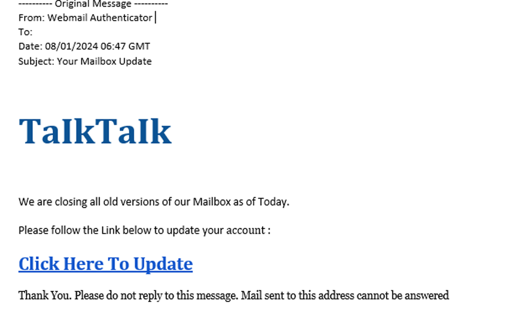 example-of-phishing-email-with-Your-Mailbox-Update-in-subject