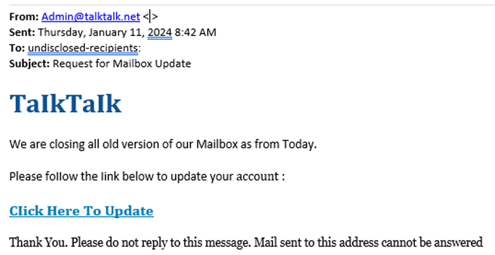 example-of-phishing-email-with-Request-for-Mailbox-Update-in-subject