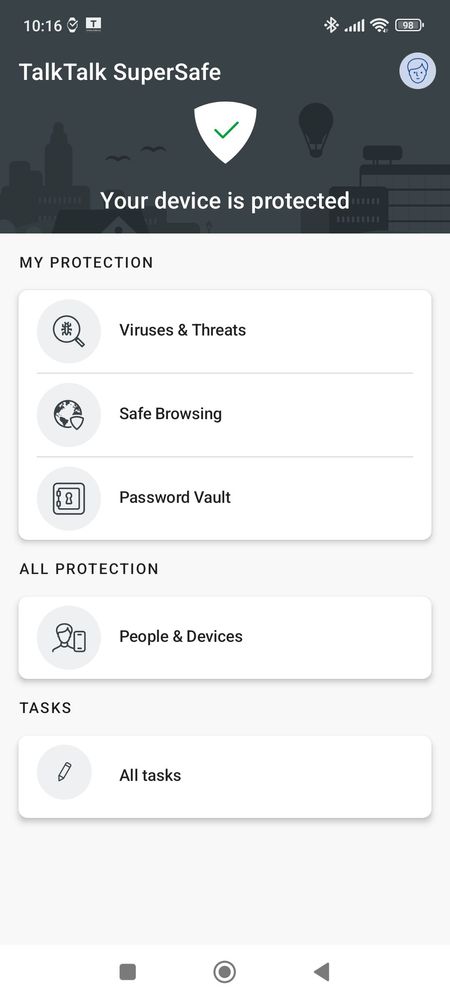 Supersafe dashboard