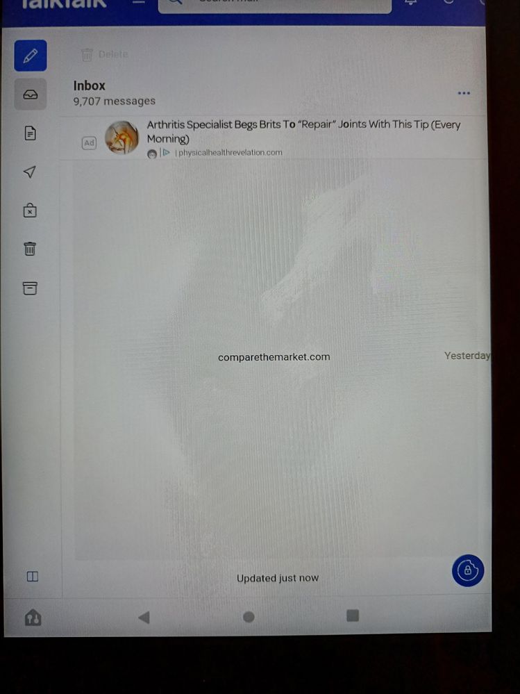 Email display