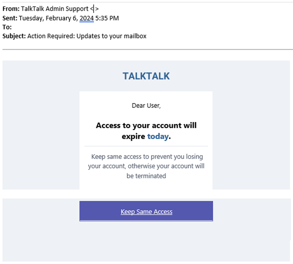 example-of-phishing-email-with-Action-Required-Updates-to-your-mailbox-in-subject