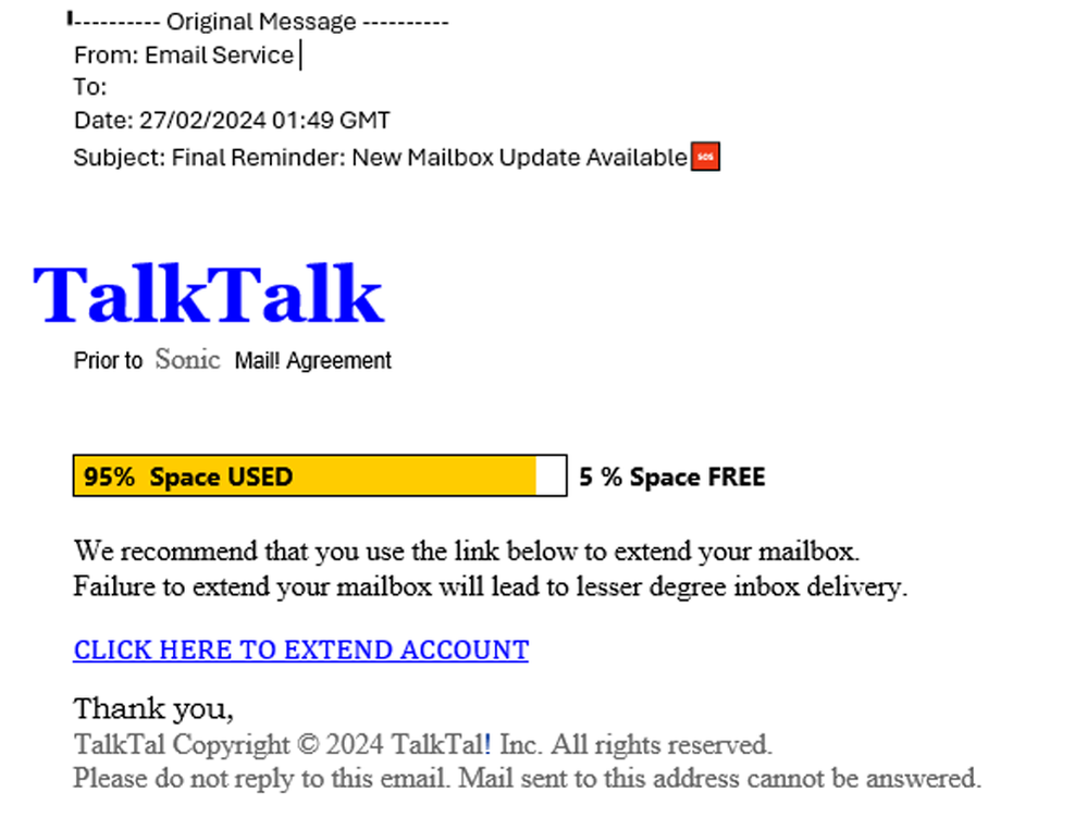 example-of-phishing-with-Final-Reminder-New-Mailbox-Update-Available-in-subject