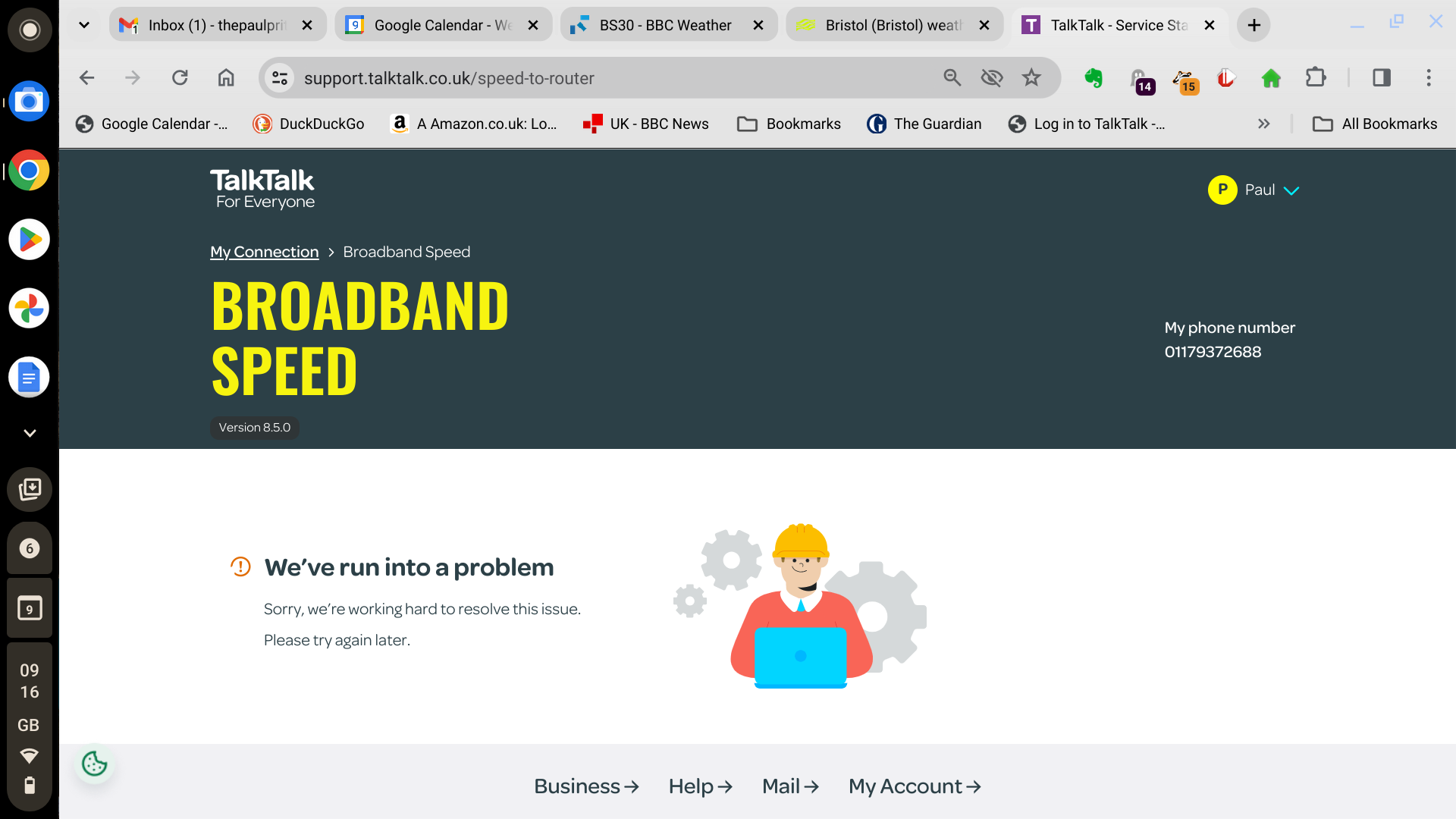 Crackling on landline confirmed using TalkTalk too... Page 3