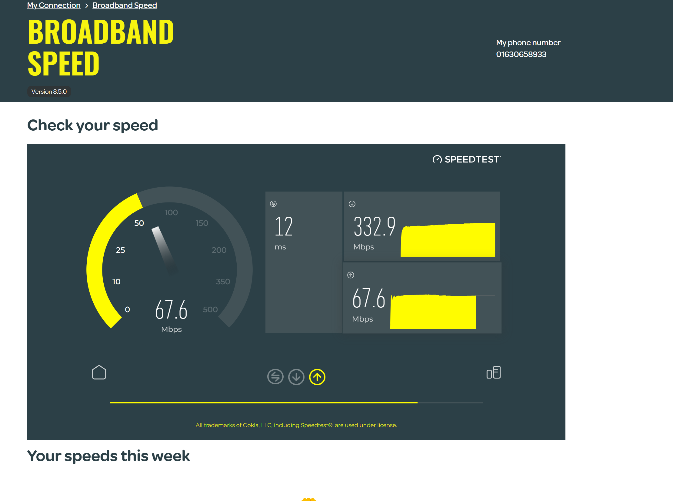 Full fibre 500 slow speeds - TalkTalk Help & Support