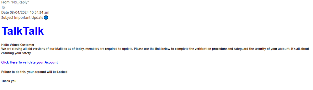 example-of-phishing-email-with-Important Update-in-subject