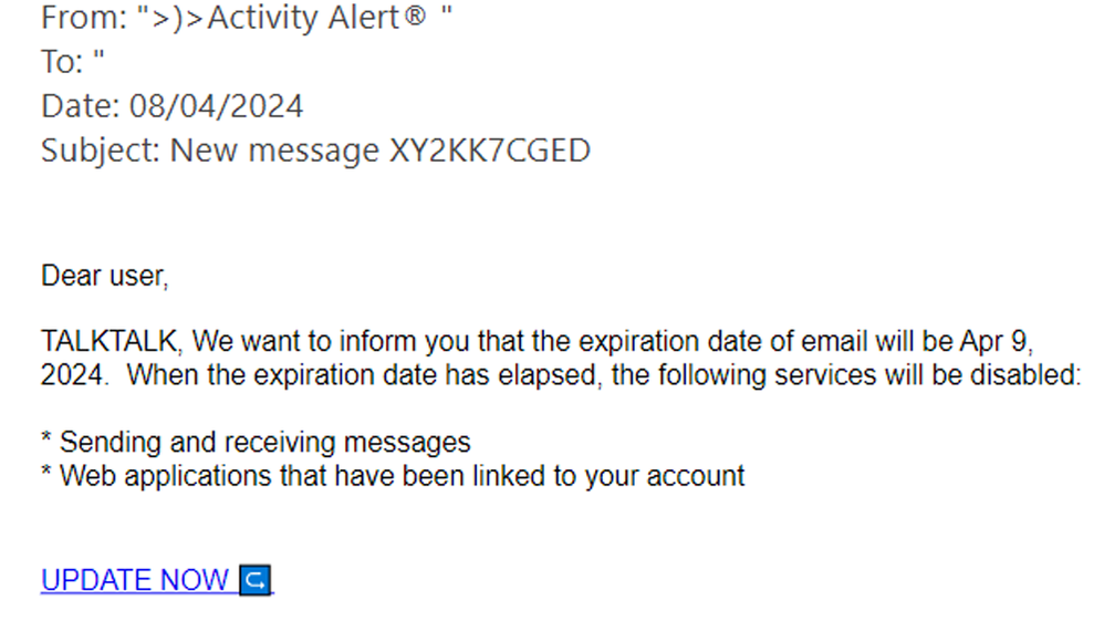 example-of-phishing-email-with-New-message-XY2KK7CGED-in-subject